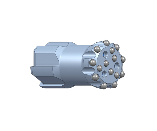 Code 22 - Ø DIA 115mm - Flat Face Retrac Skirt Button Bit